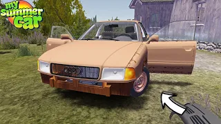 AUDI 80 of Haunted house owner | My Summer Car | 🏡😎