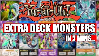 EXTRA DECK MONSTERS EXPLAINED IN 2 MINS! Yu-Gi-Oh!