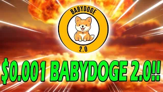 BABY DOGE 2.0 HOLDERS!! PAY ATTENTION NOW!! THIS IS URGENT!!