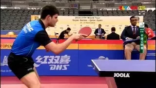 2016 Qatar Open (MS-QF) OVTCHAROV Dimitrij - ZHANG Jike [HD] [Full Match/Chinese]