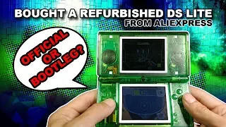 Refurbished Nintendo DS Lite from Aliexpress 2019: Aliexpress Unboxing NDS | We Deem