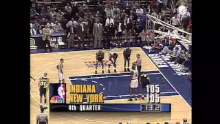 Reggie Miller Scores 8 Points in 8.9 Seconds