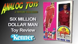 Six Million Dollar Man Vintage Toy Review Part 1 of 3 - Kenner Bionic Man Action Figure