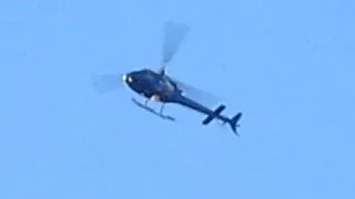 Oakland Police "Ghetto-Bird" 1 Doing Overhead Camera Watch: Free Bradley Manning Protest