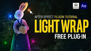 After Effects Free Plugin Crate's Light Wrap Tutorial
