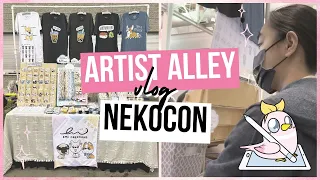 [Artist Alley Vlog 2] NekoCon 2022 || EmiiCreations