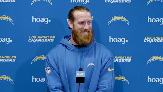 Hayden Hurst On Joining Harbaugh & Bolts | LA Chargers