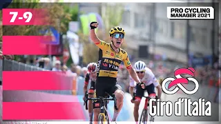 GIRO D'ITALIA 2022 - ETAPAS 7 A 9 | PRO CYCLING MANAGER 2021