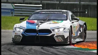 BMW M8 GTE In Action at Monza Circuit ahead of the 24 Hours of Le Mans 2018!