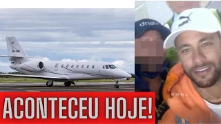 Avião com Neymar faz pouso não programado em Boa Vista (ÚLTIMAS NOTÍCIAS)