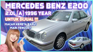 Mercedes Benz E200 CLASSIC 2.0 (A) 1996 YEAR 25 Tahun Kereta macam baru!