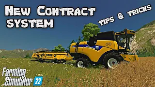 FS22 Tips & Tricks - Great Contract System - Playstation 5 - Farming Simulator 22