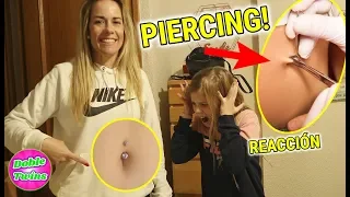 ME HAGO UN PIERCING EN EL OMBLIGO A ESCONDIDAS DE DANIELA! DANIELA REACCIONA MAL SE ENFADA