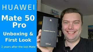 Huawei Mate 50 Pro - Unboxing & First Look