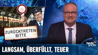 Die Bahn – 25 Jahre lang erfolgreich kaputtgespart | heute-show vom 22.11.2019