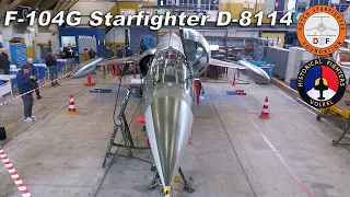 [4K] Restoration F-104G Starfighter D-8114 to make it airworthy