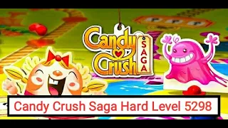 Candy Crush Saga Level 5298 || Hard Level