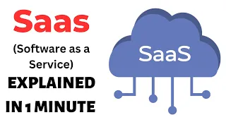 What is SaaS (Software as a service) ? | Explained in 1 minute |