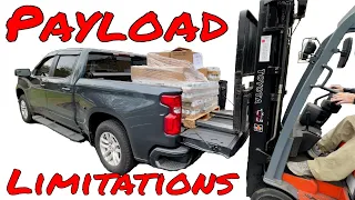 2019 SILVERADO PAYLOAD LIMITATIONS | Watch This BEFORE You BUY