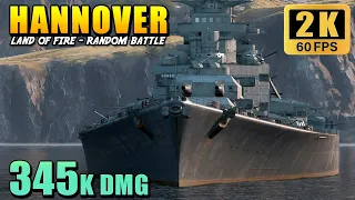 Super Battleship Hannover - Tanked all the enemy and dealt high damage