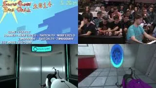 Portal Race of Norferzlo v z1mb0bw4y in 10:37 - SGDQ2014 - Part 158