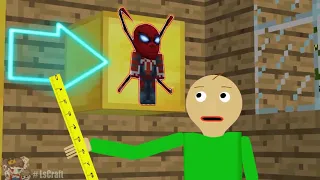 Minecraft NOOB vs PRO vs HACKER vs GOD SPIDERMAN VS VENOM CRAFTING CHALLENGE in Minecraft Animation