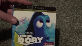 Disney/Pixar's Finding Dory 4K Ultra HD Blu-Ray Unboxing