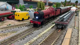 OO gauge steam running session at Layton junction