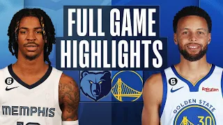 Golden State Warriors vs. Memphis Grizzlies Full Game Highlights | Jan 25 | 2022 NBA Season