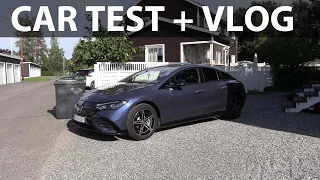 Mercedes EQE 350 4Matic range test and house update