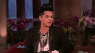 Adam Lambert on Ellen 5-19-2010