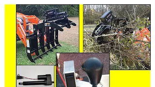 Worksaver Electric Grapple for your Tractor