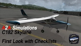 A2A C182 Skylane - First Look with checklists!