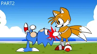 Spinning My Tails But... (Part 2) 😂😂😂  | Spinning My Sonic funny animation