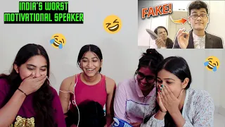 India’s Worst Motivational Speaker | Slayy Point | REACTION | The Girls Squad