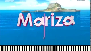 Zorba The Greek - Mariza - Stubborn Donkey -- PlayNSimple (Synthesia) animated piano