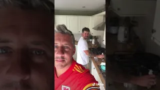 British Dad Rips Nasty Long Fart on Friend