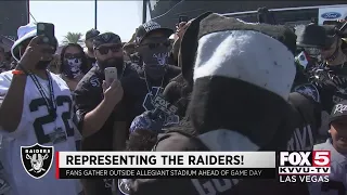 Raiders fans ready for first home game