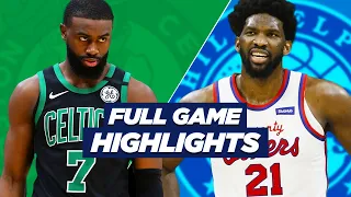 BOSTON CELTICS at PHILADELPHIA 76ers - FULL GAME HIGHLIGHTS  | January 20, 2021