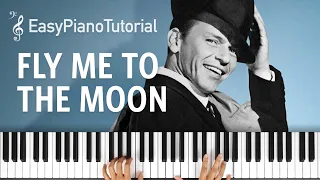 Fly Me to The Moon - Piano Tutorial + Free Sheet Music