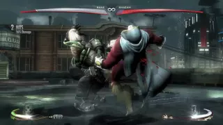 Injustice: Gods Among Us Ultimate Edition Bane VS Shazam In A Single Fight