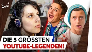 Die 5 GRÖSSTEN YouTube-Legenden! | TOP 5