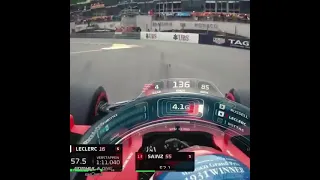 F1 onboard highlights:2021 Monaco GP qualifying