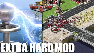 Red Alert 2 | Extra Hard Mod | Destroying the brutal Ai