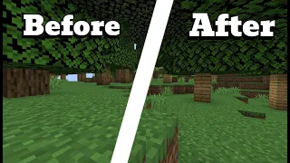 I turned this SMP Trees Into ALL Planks...