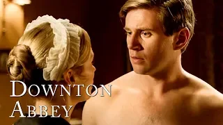 Tom Falls Into Edna's Clutches | Downton Abbey