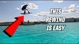 THIS REWIND IS EASY - WAKEBOARDING - BACKSIDE 360 RWIND 180