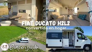 Hicieron una INCREÍBLE furgoneta camper sin ser expertos 🚐✨ | VANTOUR Fiat Ducato H2L2 😯