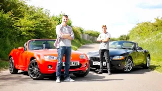 Soft Top Showdown #1: Mazda MX-5 vs BMW Z4