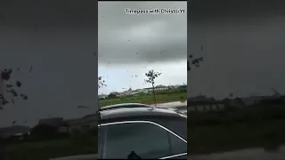 A devastating tornado in the city of Chaozhou China, Guangdong Province #toronto